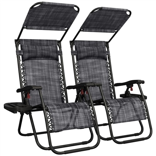 2pcs zero gravity chair - 2pcs,