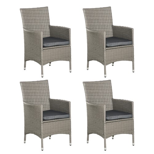 Outsunny 4pc outdoor rattan - outsunny,