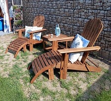 Set of 2 Adirondack Chairs